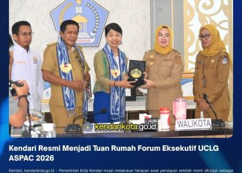 Kendari Resmi Menjadi Tuan Rumah Forum Eksekutif UCLG ASPAC 2026