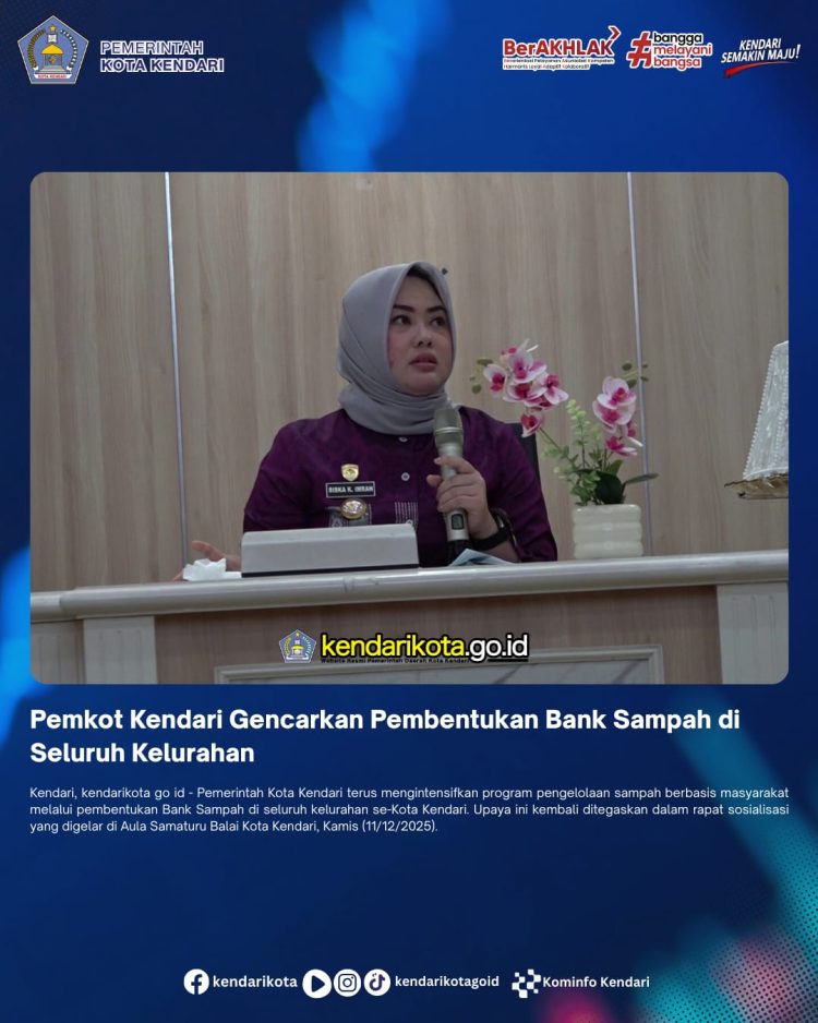 Kendari Raih Peringkat Terbaik 3 Pengelolaan JDIH di Sulawesi Tenggara