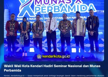 Wakil Wali Kota Kendari Hadiri Seminar Nasional dan Munas Perbamida