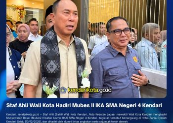 Staf Ahli Wali Kota Hadiri Mubes II IKA SMA Negeri 4 Kendari