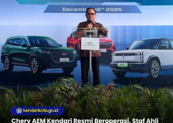 Chery AEM Kendari Resmi Beroperasi, Staf Ahli Wali Kota Tekankan Profesionalisme dan Pelayanan Prima