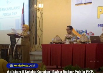 Asisten II Setda Kendari Buka Rakor Pokja PKP, Tekankan Penanganan Permukiman Terpadu dan Berkelanjutan