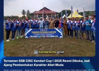 ​Turnamen SSB CISC Kendari Cup I 2025 Resmi Dibuka, Jadi Ajang Pembentukan Karakter Atlet Muda