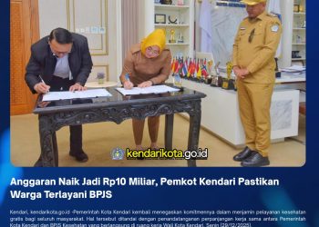 Anggaran Naik Jadi Rp10 Miliar, Pemkot Kendari Pastikan Warga Terlayani BPJS