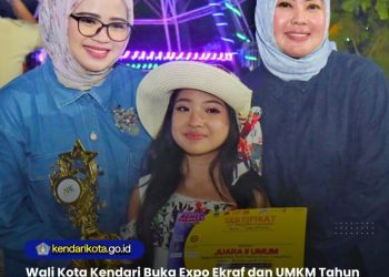 Wali Kota Kendari Buka Expo Ekraf dan UMKM Tahun 2025
