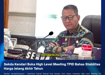 Sekda Kendari Buka High Level Meeting TPID Bahas Stabilitas Harga Jelang Akhir Tahun