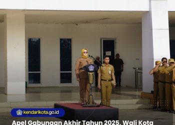 Apel Gabungan Akhir Tahun 2025, Wali Kota Kendari Ajak ASN Perkuat Empati dan Kepedulian Sosial