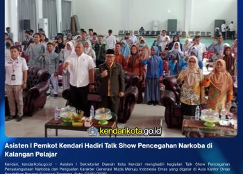 Asisten I Pemkot Kendari Hadiri Talk Show Pencegahan Narkoba di Kalangan Pelajar