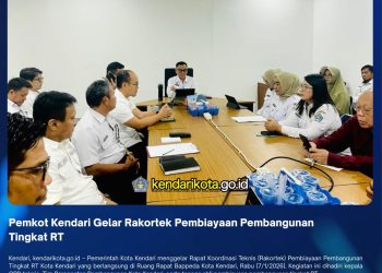 Pemkot Kendari Gelar Rakortek Pembiayaan Pembangunan Tingkat RT