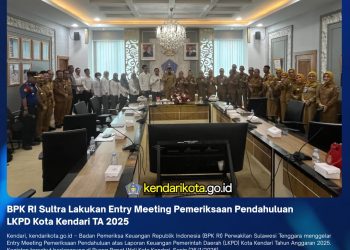 BPK RI Sultra Lakukan Entry Meeting Pemeriksaan Pendahuluan LKPD Kota Kendari TA 2025