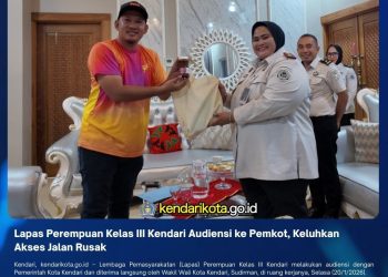Lapas Perempuan Kelas III Kendari Audiensi ke Pemkot, Keluhkan Akses Jalan Rusak