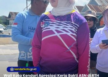 Wali Kota Kendari Apresiasi Kerja Bakti ASN di RTH Papalimba