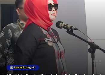 Wali Kota Kendari Pimpin Apel Gelar Pasukan Awal Tahun 2026