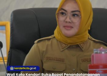 Wali Kota Kendari Buka Rapat Penandatanganan MoU Perumda dengan PT Easybook Teknologi Indonesia