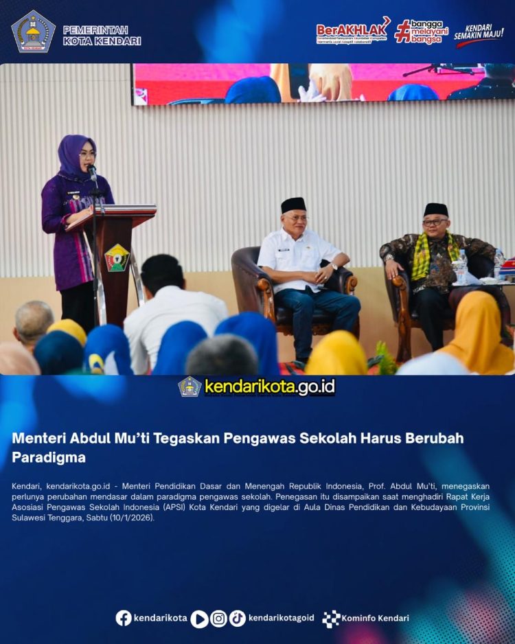 Menteri Abdul Mu’ti Tegaskan Pengawas Sekolah Harus Berubah Paradigma