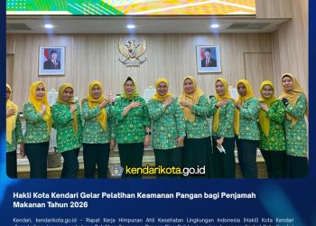Hakli Kota Kendari Gelar Pelatihan Keamanan Pangan bagi Penjamah Makanan Tahun 2026
