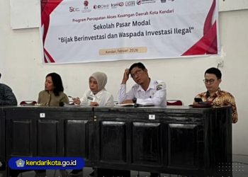 Asisten II Setda Kota Kendari Pimpin Sosialisasi Pasar Modal untuk Dukung TPAKD 2026