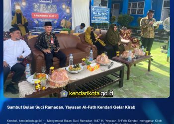 Sambut Bulan Suci Ramadan, Yayasan Al-Fath Kendari Gelar Kirab