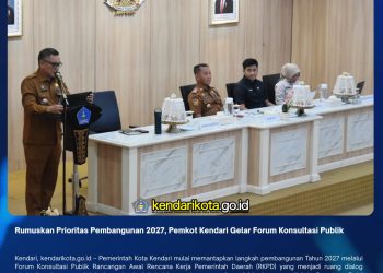 Rumuskan Prioritas Pembangunan 2027, Pemkot Kendari Gelar Forum Konsultasi Publik