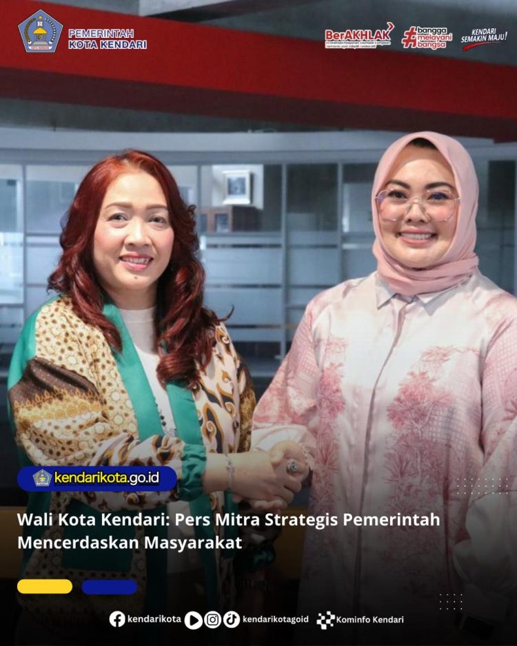 Wali Kota Kendari: Pers Mitra Strategis Pemerintah Mencerdaskan Masyarakat