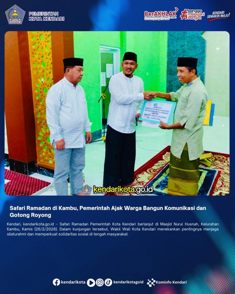 Safari Ramadan di Kambu, Pemerintah Ajak Warga Bangun Komunikasi dan Gotong Royong