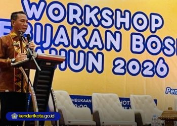 Workshop BOSP 2026, Pemkot Kendari Perkuat Transparansi dan Pengawasan Dana BOS