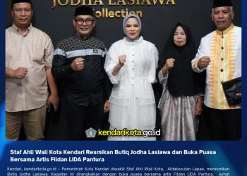 Staf Ahli Wali Kota Kendari Resmikan Butiq Jodha Lasiawa dan Buka Puasa Bersama Artis Fildan LIDA Pantura