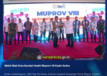 Wakil Wali Kota Kendari Hadiri Muprov VII Kadin Sultra