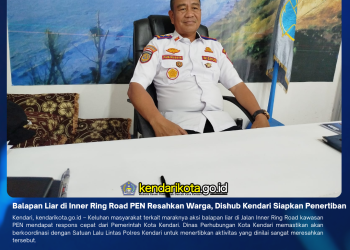 Balapan Liar di Inner Ring Road PEN Resahkan Warga, Dishub Kendari Siapkan Penertiban