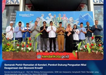 Semarak Parkir Ramadan di Kendari, Pemkot Dukung Penguatan Nilai Keagamaan dan Ekonomi Kreatif