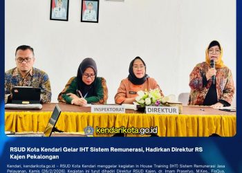RSUD Kota Kendari Gelar IHT Sistem Remunerasi, Hadirkan Direktur RS Kajen Pekalongan