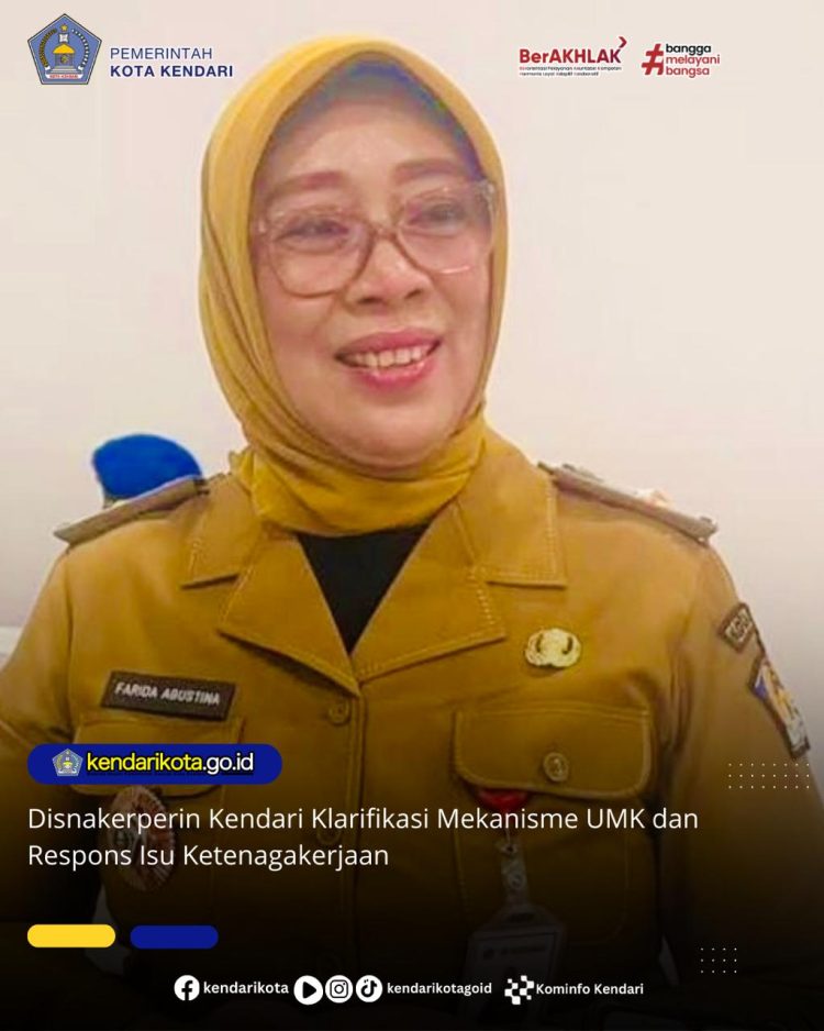 Disnakerperin Kendari Klarifikasi Mekanisme UMK dan Respons Isu Ketenagakerjaan