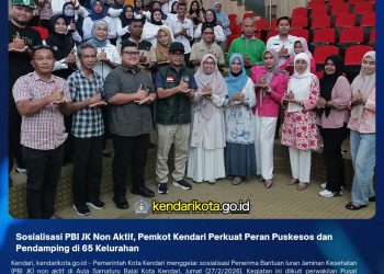 Sosialisasi PBI JK Non Aktif, Pemkot Kendari Perkuat Peran Puskesos dan Pendamping di 65 Kelurahan