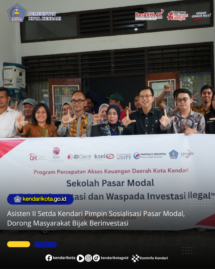 Pemkot Kendari Hadiri Rakor Percepatan dan Perluasan Digitalisasi Daerah 2026