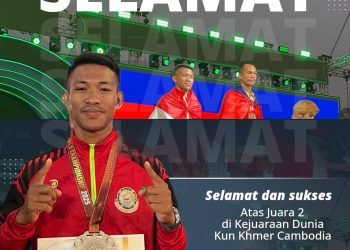 Alimudin, Personel Damkarmat Kendari, Ukir Prestasi Dunia di 6th Kun Khmer World Championship