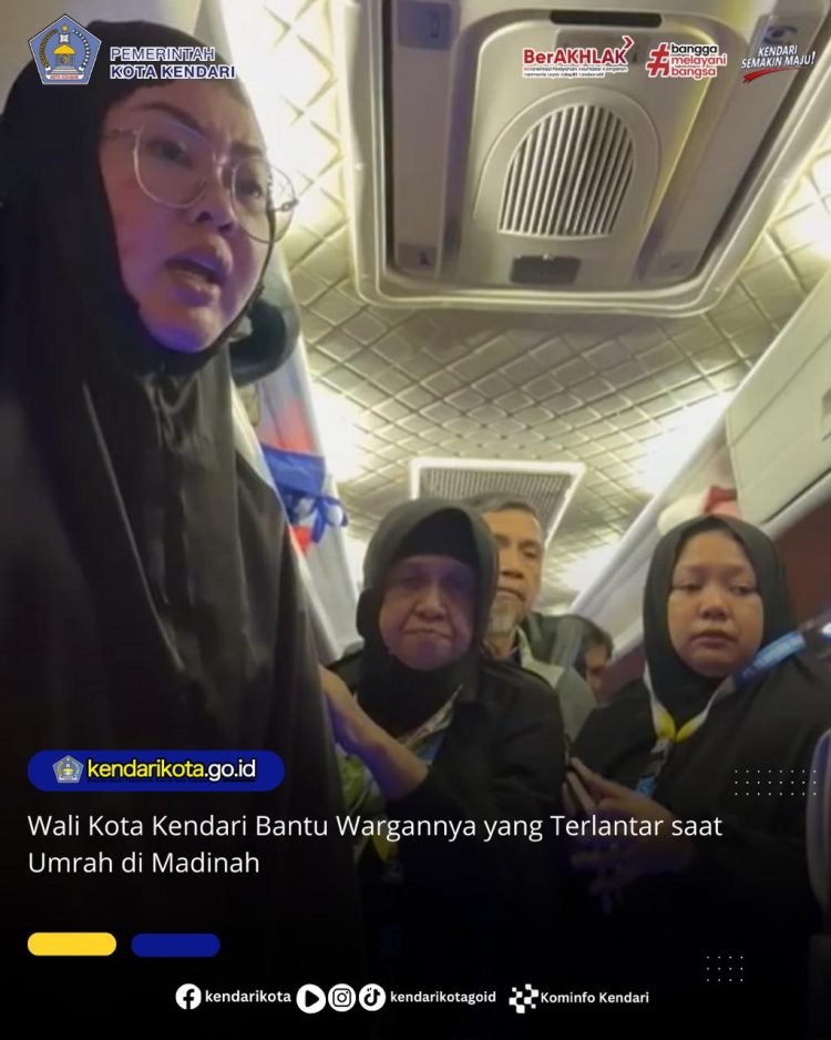 Wali Kota Kendari Bantu Warganya yang Terlantar saat Umrah di Madinah