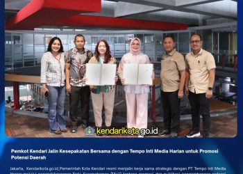 Pemkot Kendari Jalin Kesepakatan Bersama dengan Tempo Inti Media Harian untuk Promosi Potensi Daerah