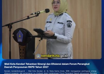 Wali Kota Kendari Tekankan Sinergi dan Efisiensi dalam Forum Perangkat Daerah Penyusunan RKPD Tahun 2027