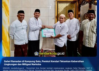 Safari Ramadan di Kampung Salo, Pemkot Kendari Tekankan Kebersihan Lingkungan dan Mitigasi Narkoba