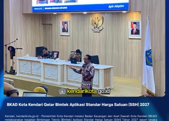 BKAD Kota Kendari Gelar Bimtek Aplikasi Standar Harga Satuan (SSH) 2027