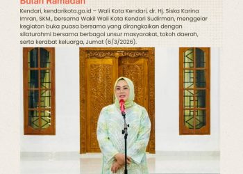 Wali Kota dan Wakil Wali Kota Kendari Gelar Buka Puasa Bersama, Pererat Silaturahmi di Bulan Ramadan