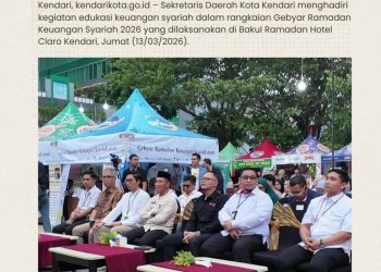 Sekda Kota Kendari Hadiri Gebyar Ramadan Keuangan Syariah OJK 2026