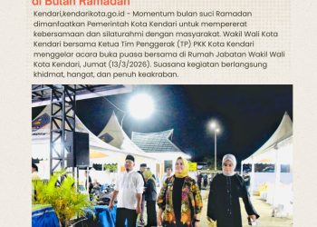 Buka Puasa Bersama di Rujab Wawali Kendari, Pererat Silaturahmi Pemerintah dan Masyarakat di Bulan Ramadan