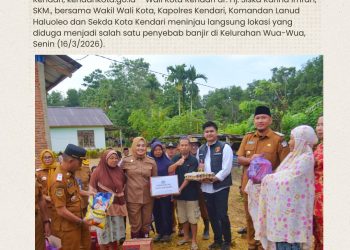 Wali Kota Kendari Tinjau Kolam Lumpur Penyebab Banjir di Wua-Wua
