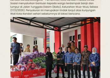 Pascabanjir Wua-Wua, Dinsos Kendari Gerak Cepat Bantu Puluhan Kepala Keluarga
