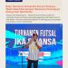Buka Turnamen Futsal IKA Alumni Smansa, Wakil Wali Kota Kendari Tekankan Pentingnya Sinergi dan Sportivitas