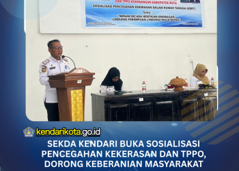 Sekda Kendari Buka Sosialisasi Pencegahan Kekerasan dan TPPO, Dorong Keberanian Masyarakat Bicara