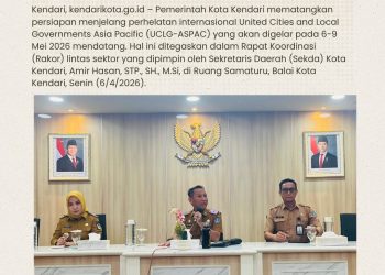 Pemkot Kendari Perkuat Sinergi Jelang Event Internasional UCLG-ASPAC