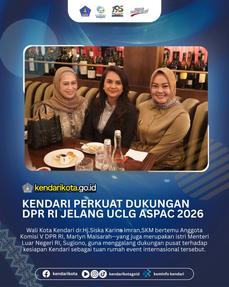 Kendari Perkuat Dukungan DPR RI Jelang UCLG ASPAC 2026