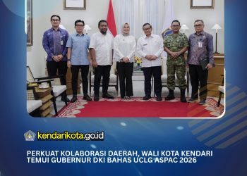 Perkuat Kolaborasi Daerah, Wali Kota Kendari Temui Gubernur DKI Bahas UCLG ASPAC 2026